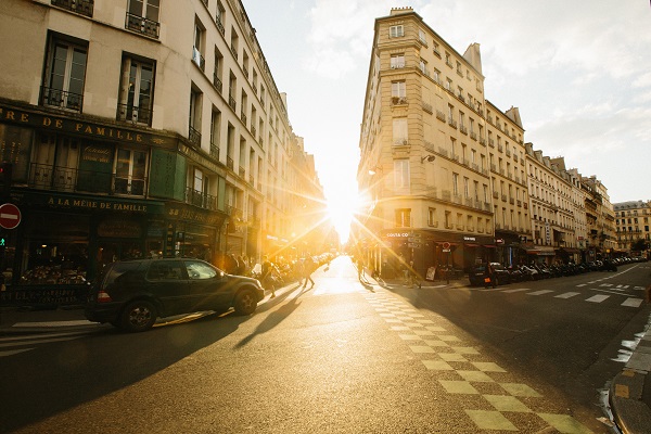 Sunset in Paris 