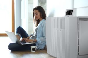 The Kuuboid XL Max air purifier is quiet and powerful
