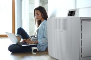 6 Series Venta Airwasher Kuube L-T is a humidifier and air purifier