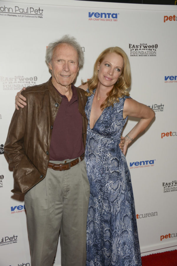 Clint and Alison Eastwood at the Eastwood Ranch Foundation Art for Animals Event 