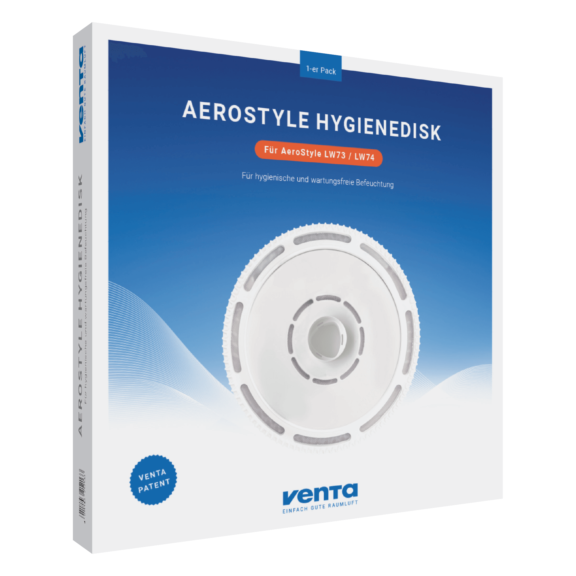 Hygiënedisk 1x voor AeroStyle LW73 / 74