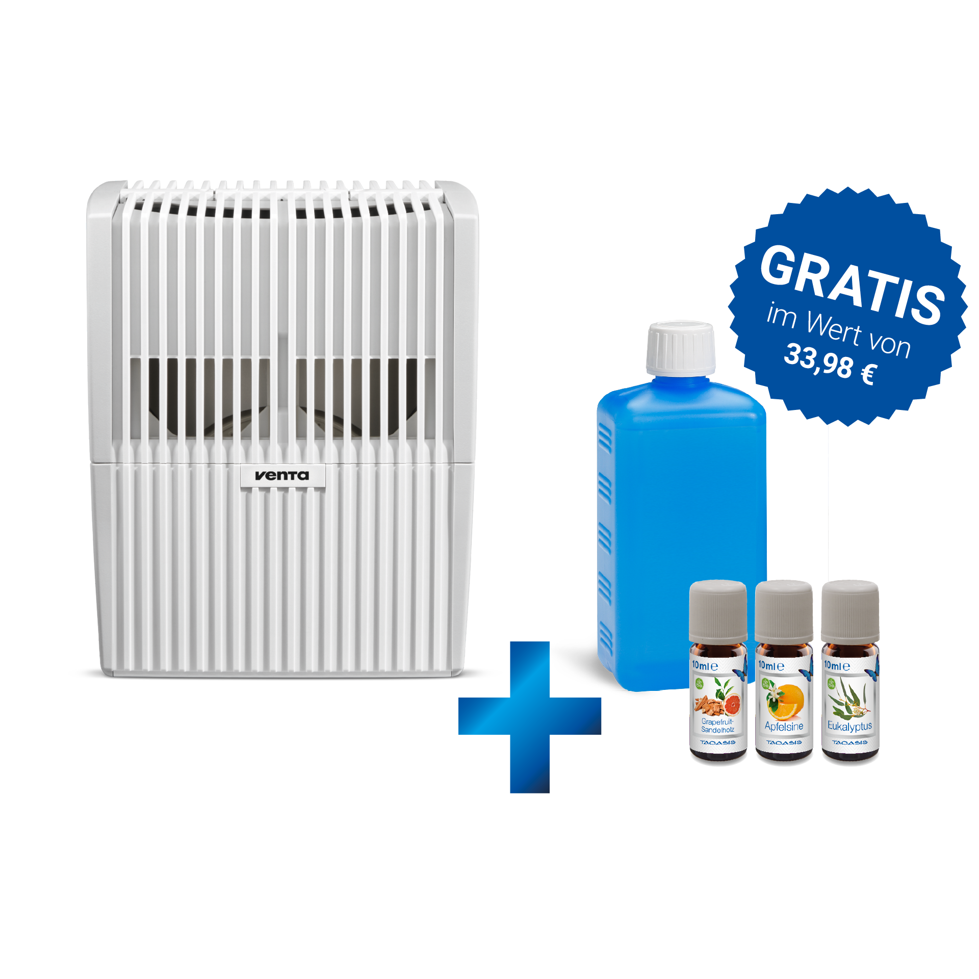 LW15 Original Luftbefeuchter inkl. gratis Duftset + Sommer-Hygienemittel - weiß LW15 Original Luftbefeuchter inkl. gratis Duftset + Sommer-Hygienemittel - weiß
