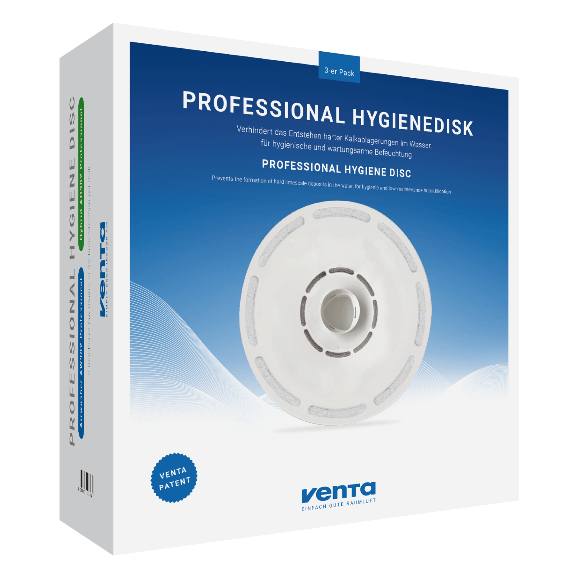 Hygienedisk 3er für Professional