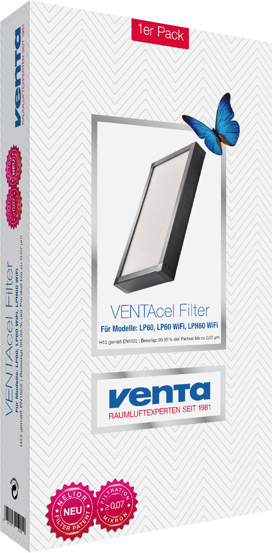 Filtro H13 VENTAcel di fascia premium (1)